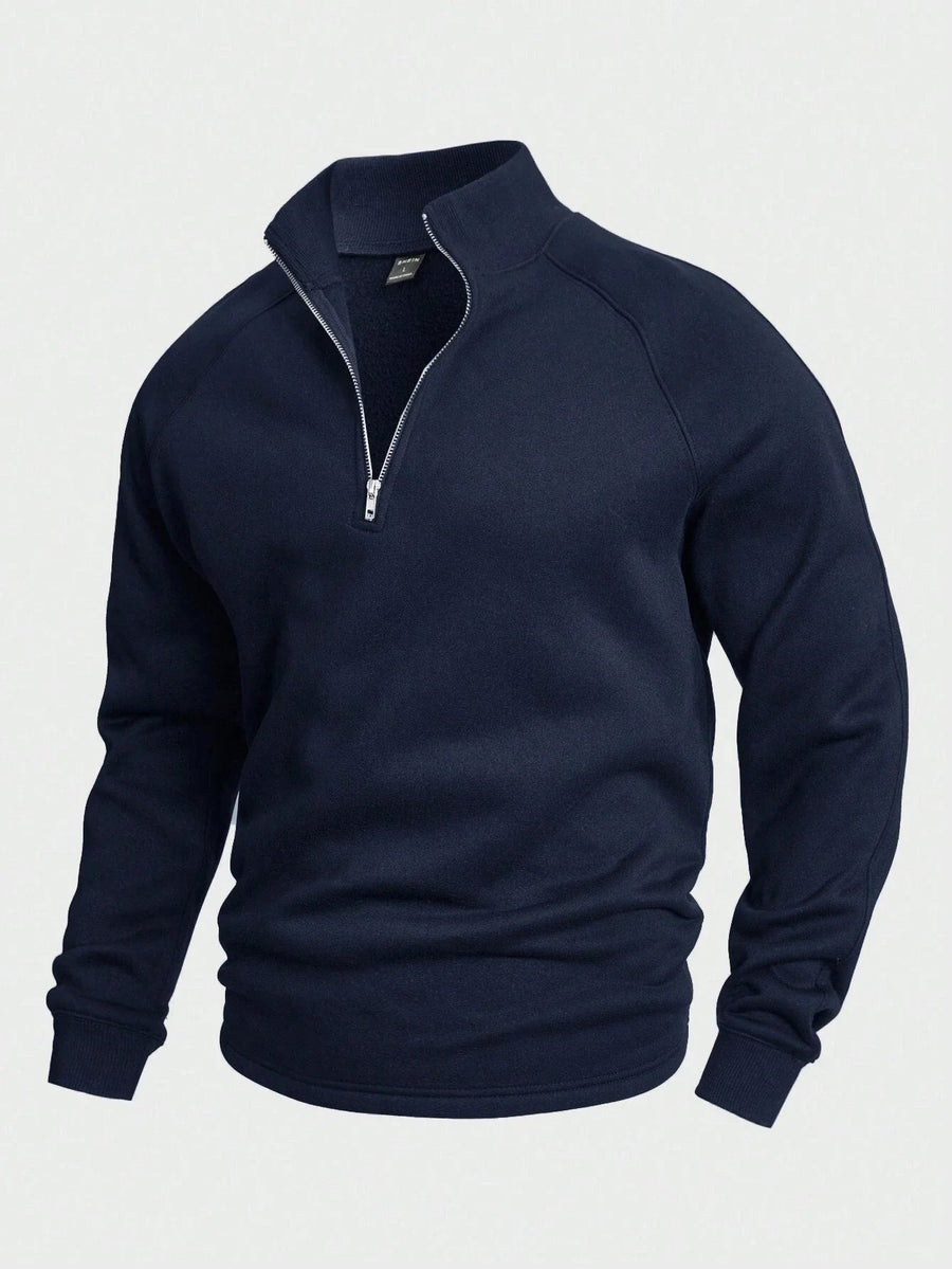 Nariko | Pullover Mit Halbem Reissverschluss