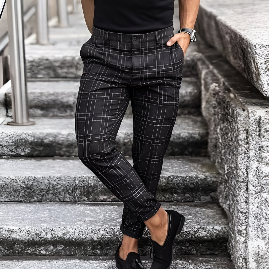 Nariko | Elegante Slim-Fit-Hosen
