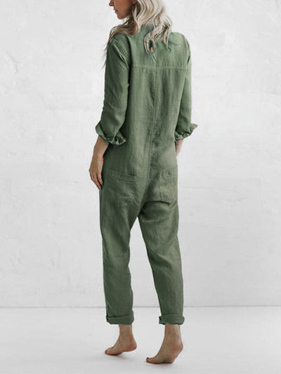 Nariko | Langärmeliger Jumpsuit