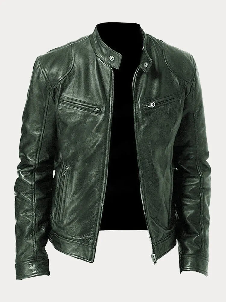Nariko | Casual Leren Jack