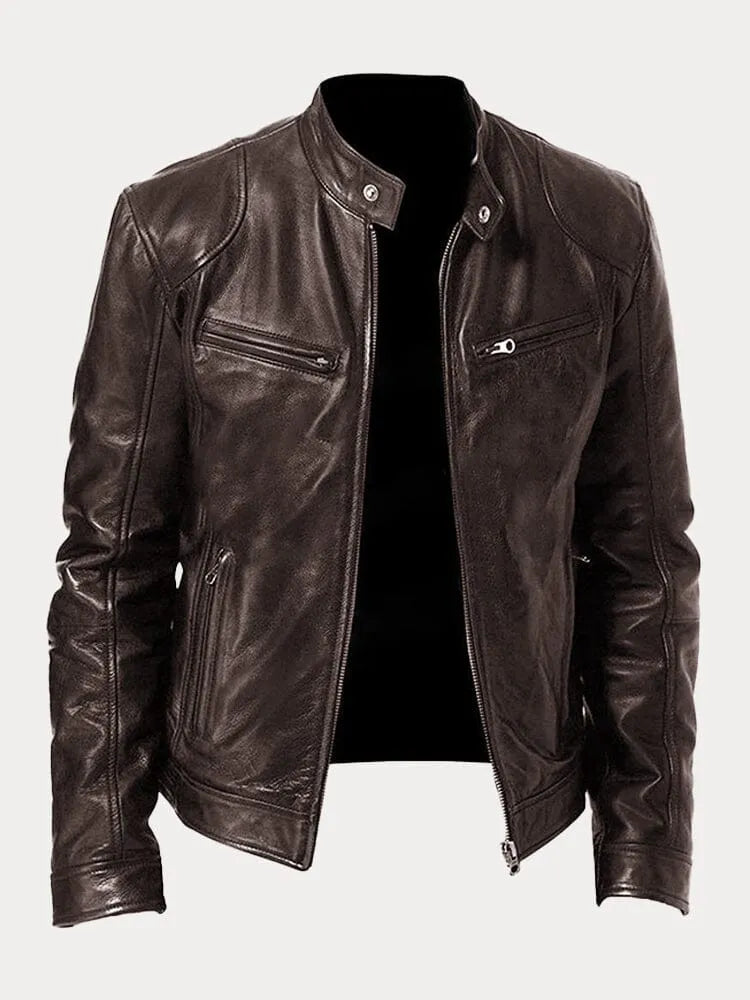 Nariko | Casual Leren Jack