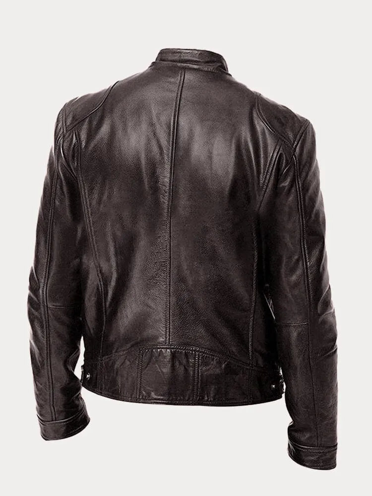 Nariko | Casual Leren Jack
