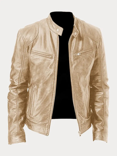 David™ - Casual Lederjacke