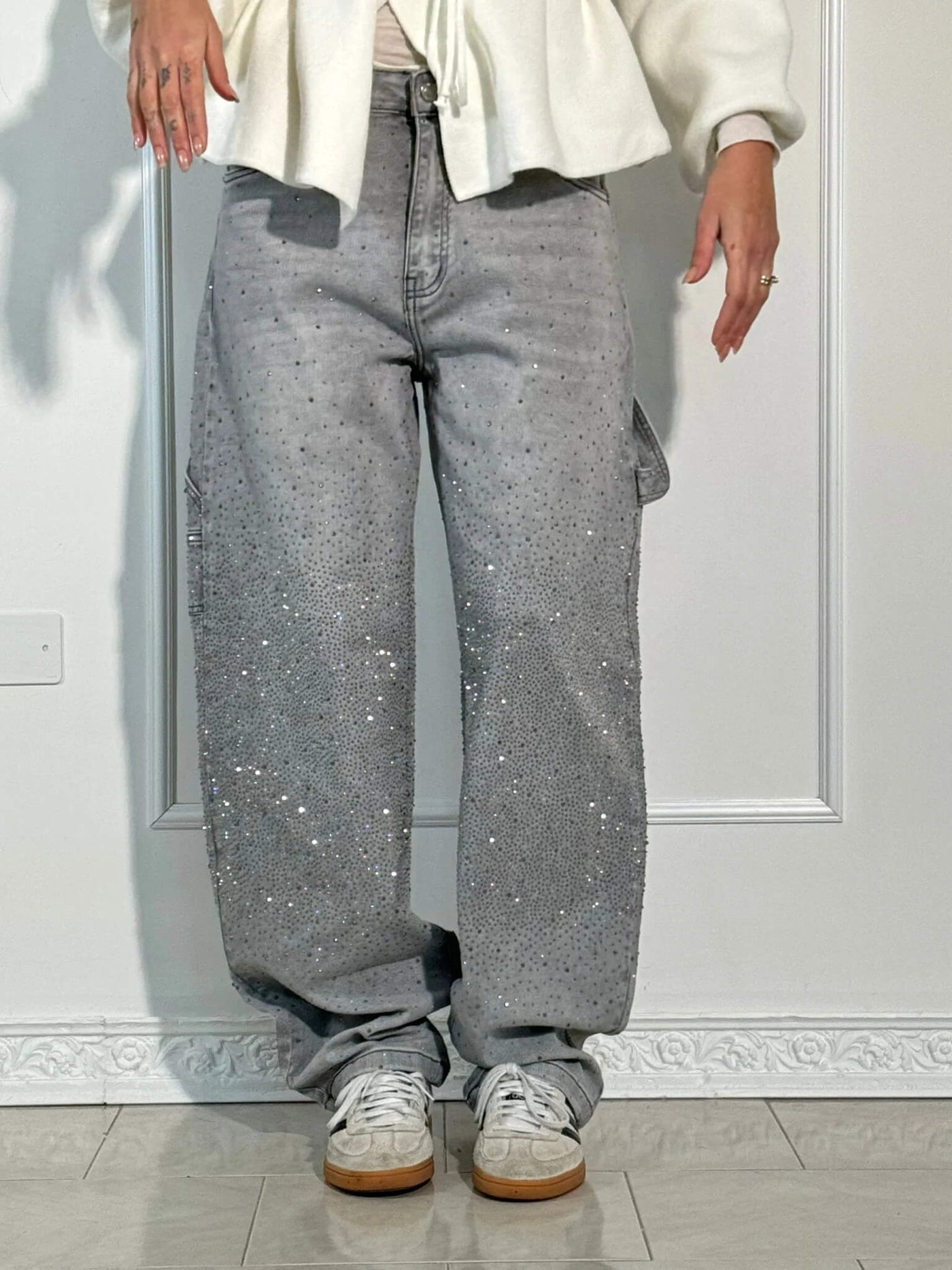 Nariko | Glitzernde Jeans