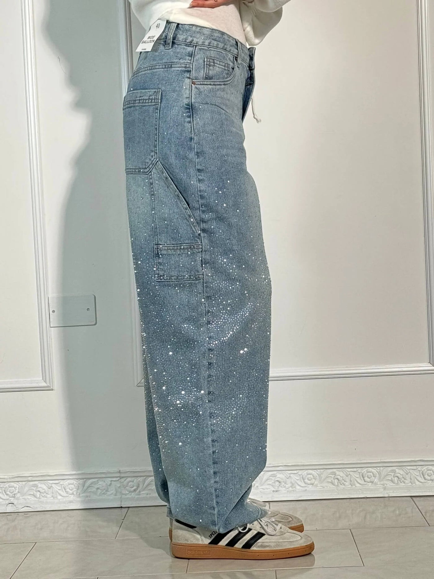 Nariko | Glitzernde Jeans